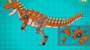Toy War Robot Carnotaurus (Собрать робота динозавра: Карнотавр)