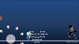 Реакция персонажей Андертейл на Бой Джевил против Санс!