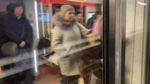 Поездка по Калужско-Рижской линии на поезде Москва 2020 Медведково - Новоясеневская