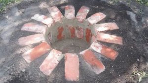 Очаг на даче своими руками