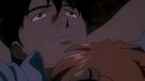 Asuka and Kaji love scene