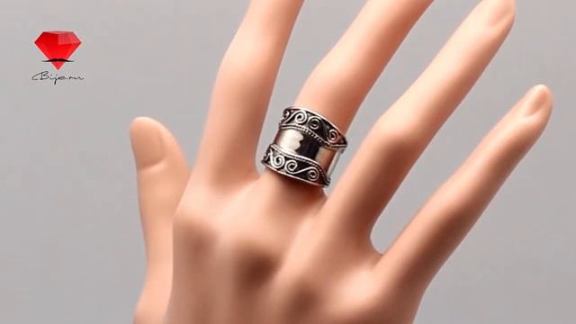 Bije: Металлическое кольцо в этническом стиле Bouwine (Баувине) смотреть онлайн