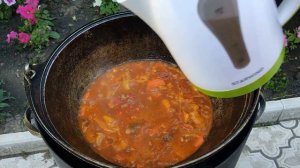 МАСТАВА В КАЗАНЕ НА КОСТРЕ ПО-УЗБЕКСКИ | Мастава тайёрлаш | mastava tayyorlash