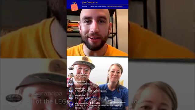 Just Checkin' In | Episode 12 | Blair and Sarah Dawes of Salty Sea Dog Designs смотреть онлайн