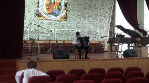 А. На Юн Кин. Поэма на тему русской народной песни "Степь да степь кругом" исполняет Даведов Алибег