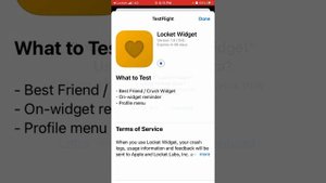 How to use Locket Widget in TestFlight? And get access to early features?