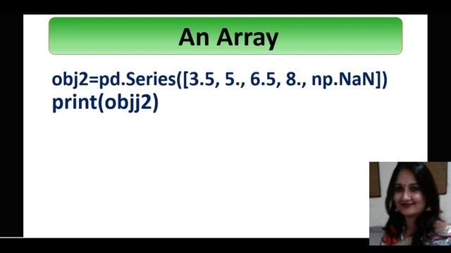 Python Pandas-Series | Class 12 | CBSE | Informatics Practices