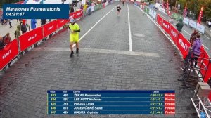 Rimi Vilnius Marathon 2022 - Finish line