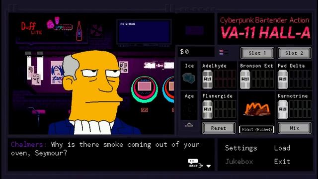 Steamed Hams but it's VA-11 HALL-A смотреть онлайн