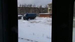 Проезжаем моторвагонное депо Апрелевка на ЭР2Т-7184