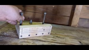 ДЕРЕВЯННАЯ ПРИСПОСОБА ДЛЯ РОВНЫХ СПУСКОВ. ВИДЕО ЭКСПЕРИМЕНТ.