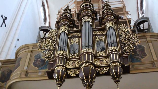 Рига. Домский собор внутри смотреть онлайн