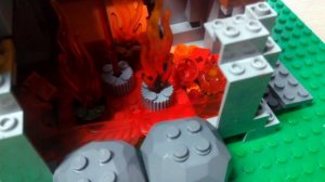 Лего вулкан самоделка