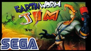 Earthworm Jim полное прохождение со взломом Sega Mega Drive / Genesis / GENS