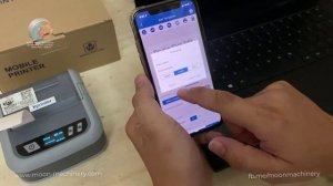 XPrinter XP P323B Mobile Label Printer