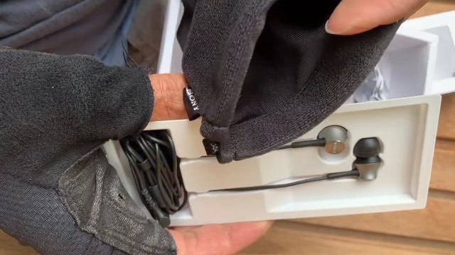 Sony MDR-EX450AP cable earphones UnBoxing смотреть онлайн