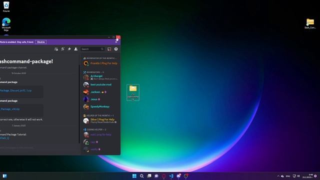 How to code a discord bot - SLASH COMMANDS - Working 2023 Discord.js v14