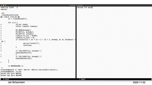 Advanced Programming in the UNIX Environment: Week 09, Segment 5 - I/O Multiplexing
