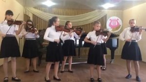 Ансамбль скрипачей Vivace - Й.Брамс Венгерский танец No.6