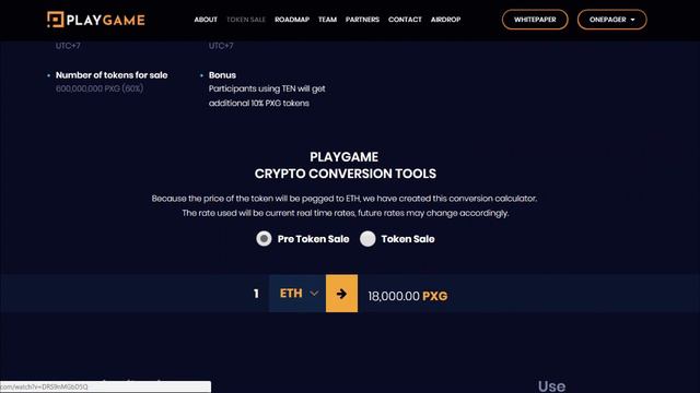 PLAYGAME - Обзор ICO проекта Часть 3