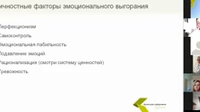 Эмоциональное выгорание и коммуникации смотреть онлайн