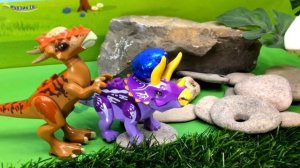 Динозавры и Дракон - Потерянные ЯЙЦА. Мультики с игрушками ЛЕГО для детей