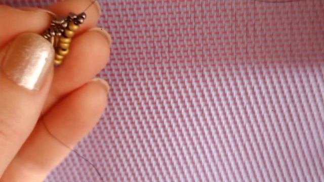 Мастер класс. Серьги из бисера и стекляруса.#бисерукрашения