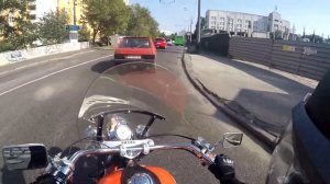 Test Ride. Honda Shadow 1100 AERO. Slow but beautiful.