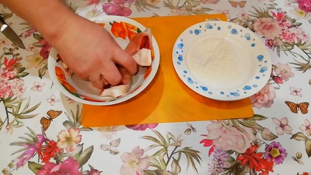 Горбуша жареная и горбуша соленая, 2 блюда из одной рыбы