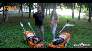 Бензиновые газонокосилки Stihl: мужское и женское мнение