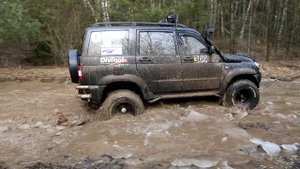 Uaz Patriot OM 606 test-drive