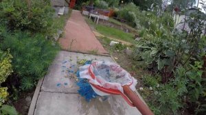 Сачок для бассейна из друшлага и тюли своими руками ?