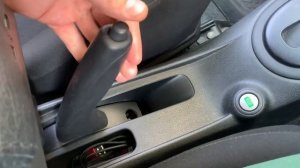Регулировка натяжения ручного тормоза Nissan Note 2015г. Кузов Е12. 1,2/98л.с