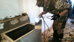 #отоплениевчастномдоме  Сварка отопления в частном доме. Конец.