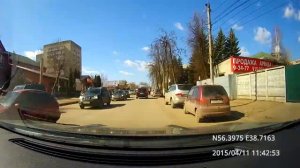 Балакирево - Александров - Струнино / Balakirevo - Alexandrov - Strunino 11/04/2015 (timelapse 4x)