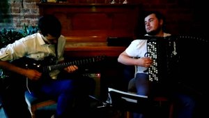 Евгений Петров (баян) и Анатолий Гаркин (гитара) - Танго для Клода (Р. Гальяно)
