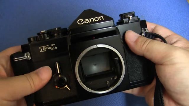 済 Canon F-1 SLR camera work キヤノン 一眼レフ 動作 смотреть онлайн