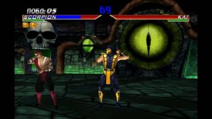 Mortal Kombat 4 Прохождение за Scorpion'a (PS1 Rus)