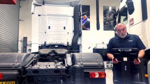 Suspension Calibration on Mercedes Actros using TEXA Diagnostics