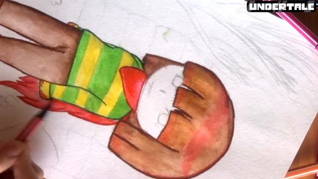 【Let's draw】Undertale - Chara(Чара)