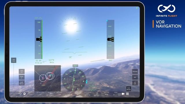 VOR Navigation Tutorial смотреть онлайн