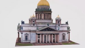 3D-модель Исаакиевского собора