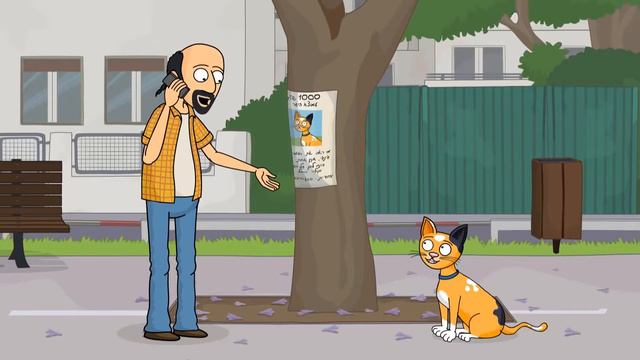 Нир и Гали׃ Потерялся котик | Русская озвучка CHUPROFF смотреть онлайн