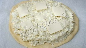 Дрожжевой пирог с рисом и яйцами, рецепт приготовления