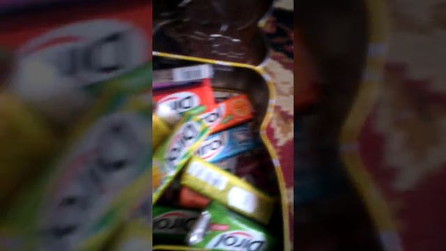 Моя коллекция жвачек Dirol