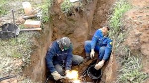 врезка в газопровод под давлением