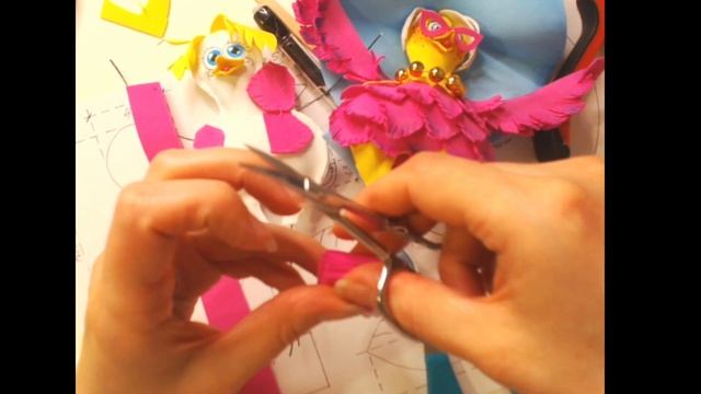 Видео мастер класс №154 "Мадам Ко-Ко" из фоамирана. ЭВИК смотреть онлайн