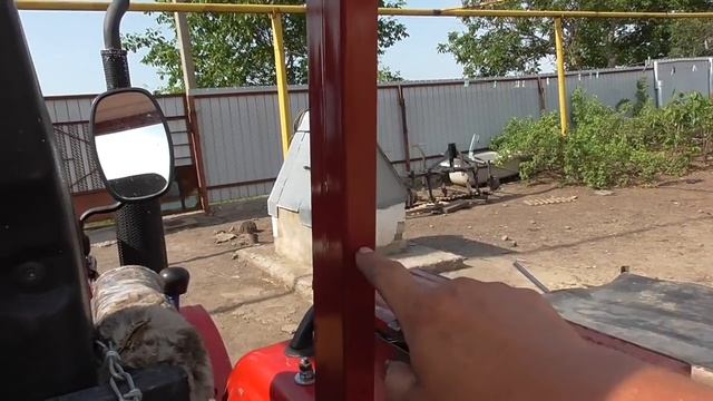 САМОДЕЛЬНЫЙ Солнцезащитный Козырек для ТРАКТОРА ! смотреть онлайн