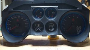 Пересвет приборной панели Mitsubishi Pajero 3 #MitsubishiPajero3