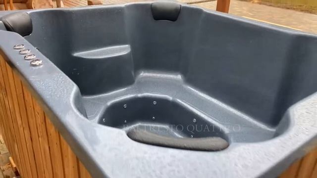 Купель с подогревом на дровах BALTRESTO QUATTRO